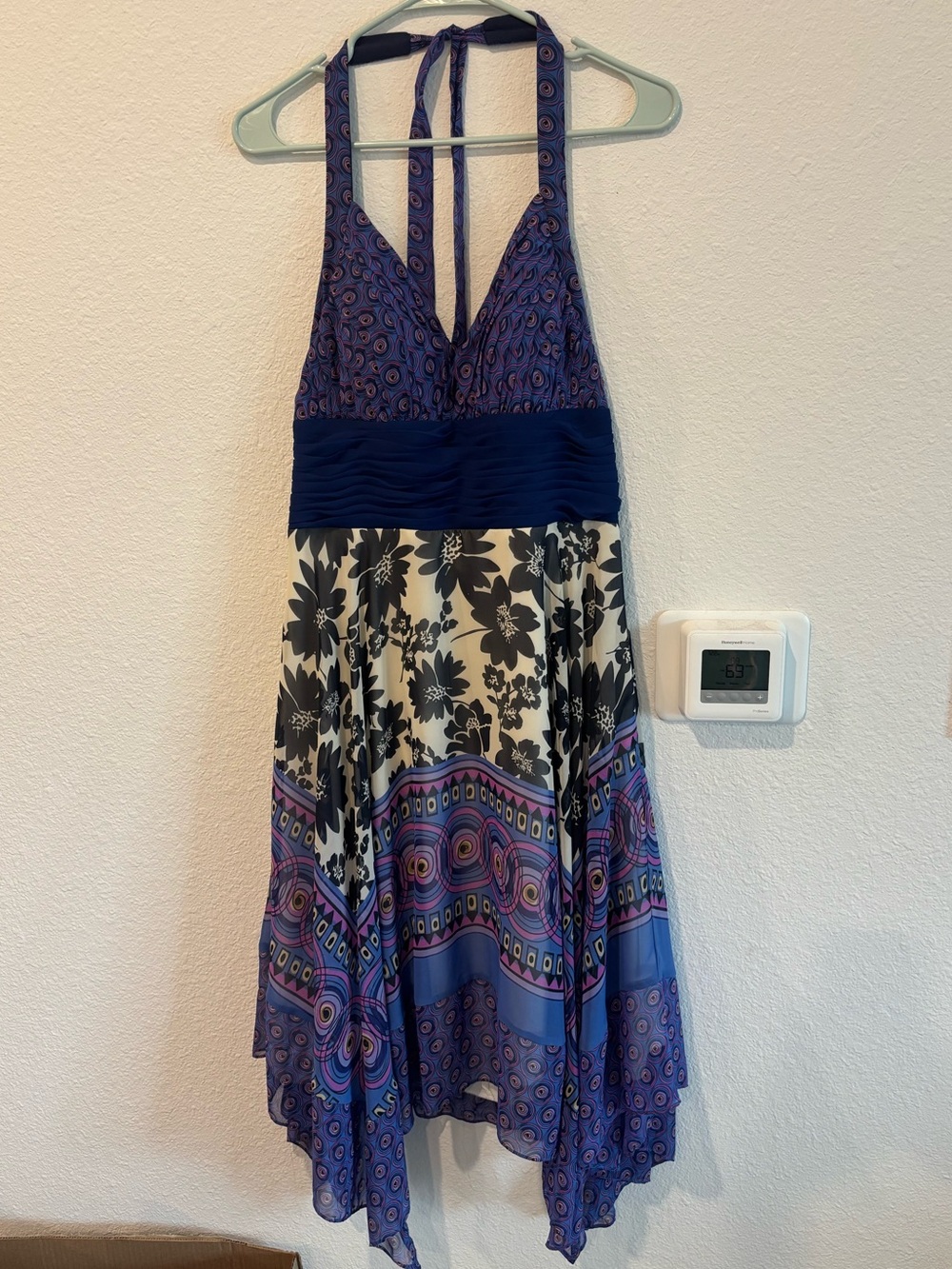 Ombre Halter Neck Dress